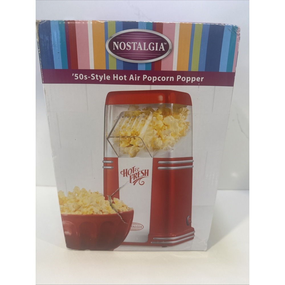Popcorn Popper Hot Air  Vintage Nostalgia Electrics 50's Style New